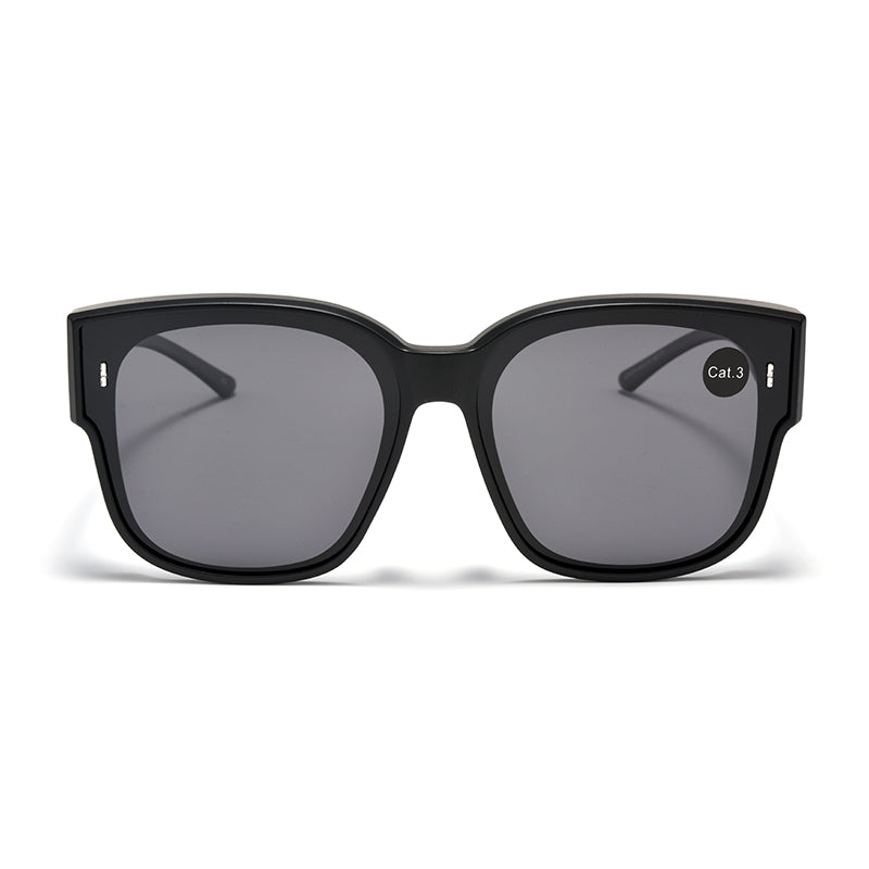 Square Polarized Sunglasses – Plastic Frame – Unisex