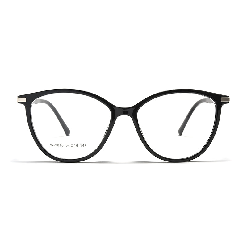 Women’s Ultra-Light Cat Eye Glasses – Plastic Frame