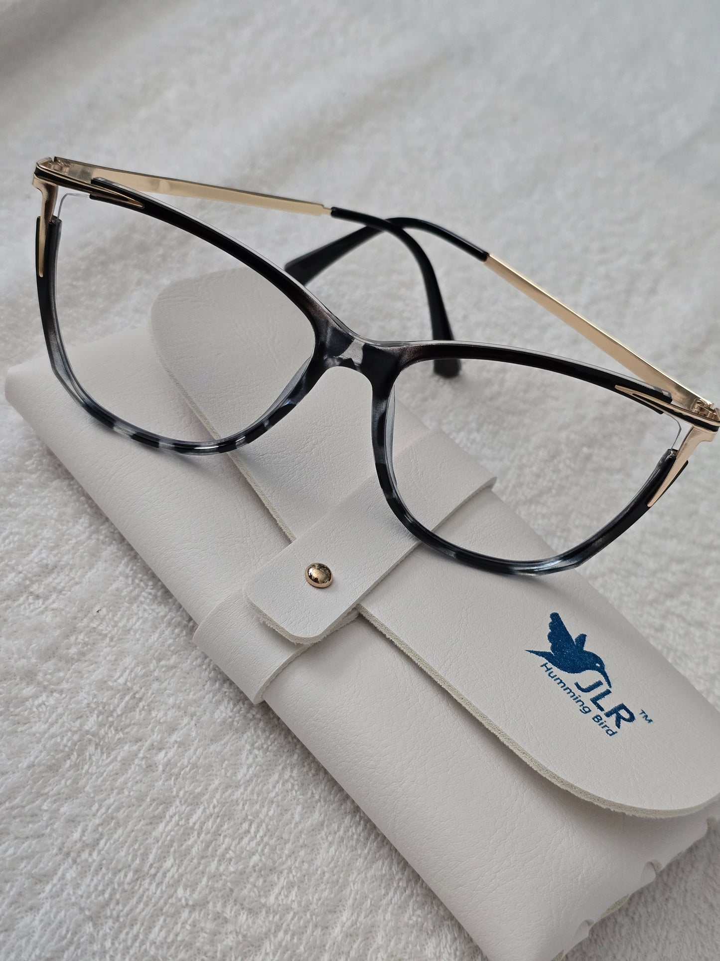 Women's Cat Eye Transition Glasses – Gold Frame