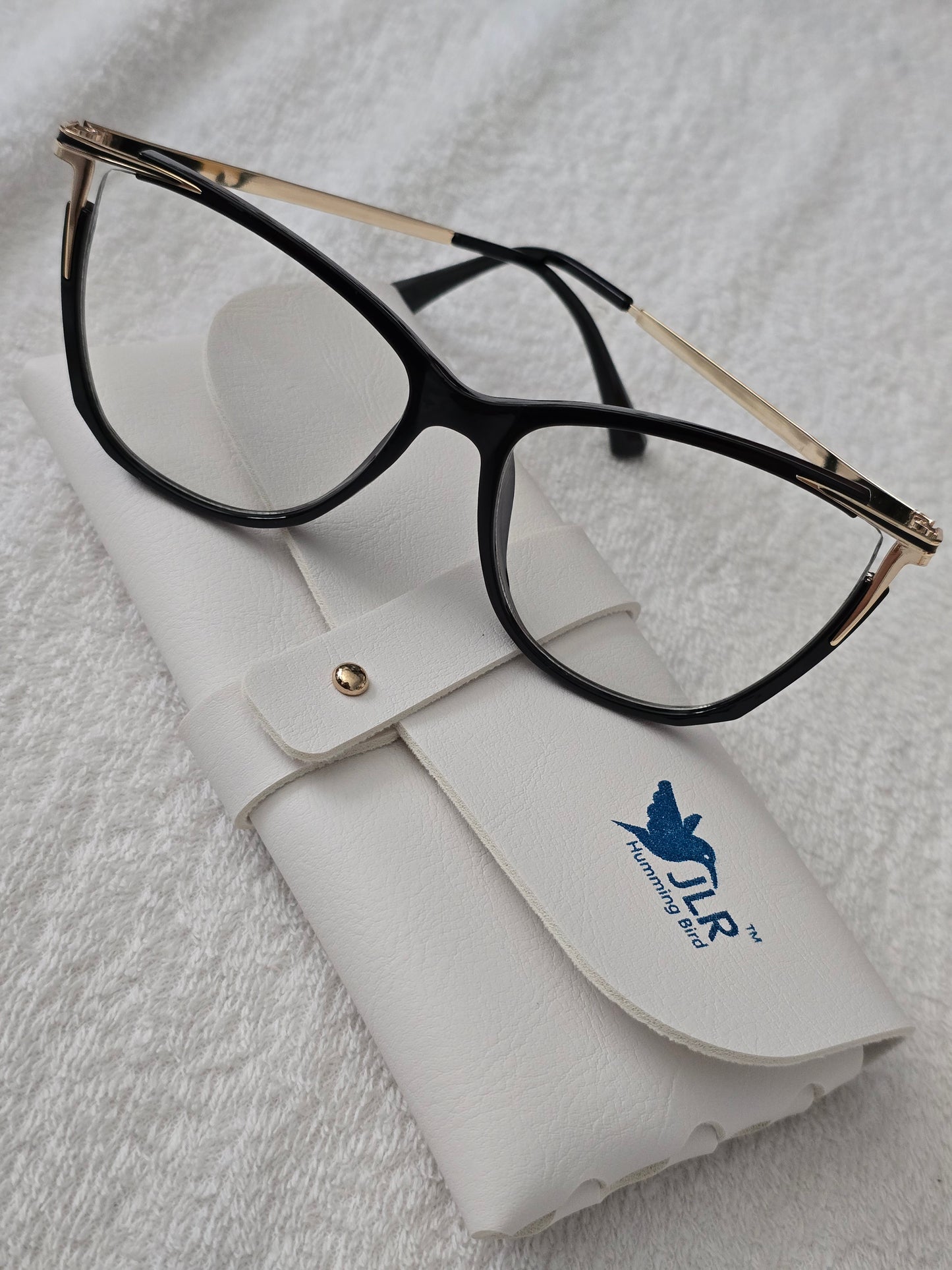 Women's Cat Eye Transition Glasses – Gold Frame