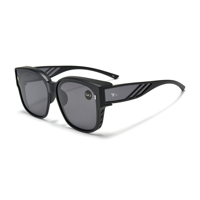 Square Polarized Sunglasses – Plastic Frame – Unisex