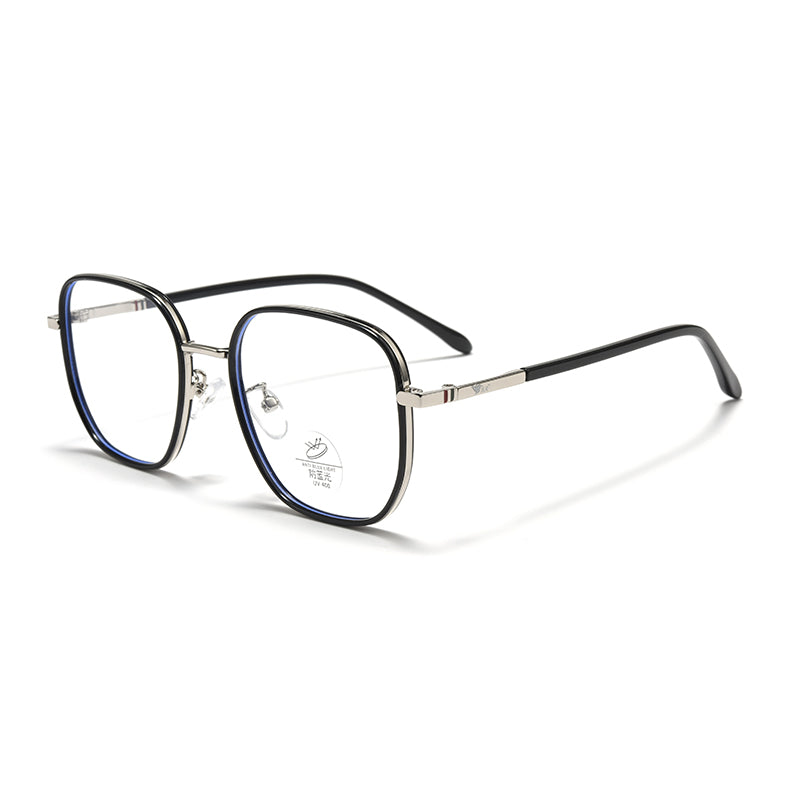 Women’s Oversized Anti-Blue Light Glasses – Plastic Frame