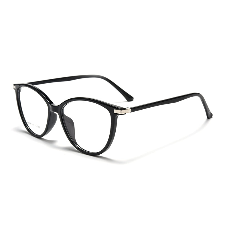 Women’s Ultra-Light Cat Eye Glasses – Plastic Frame