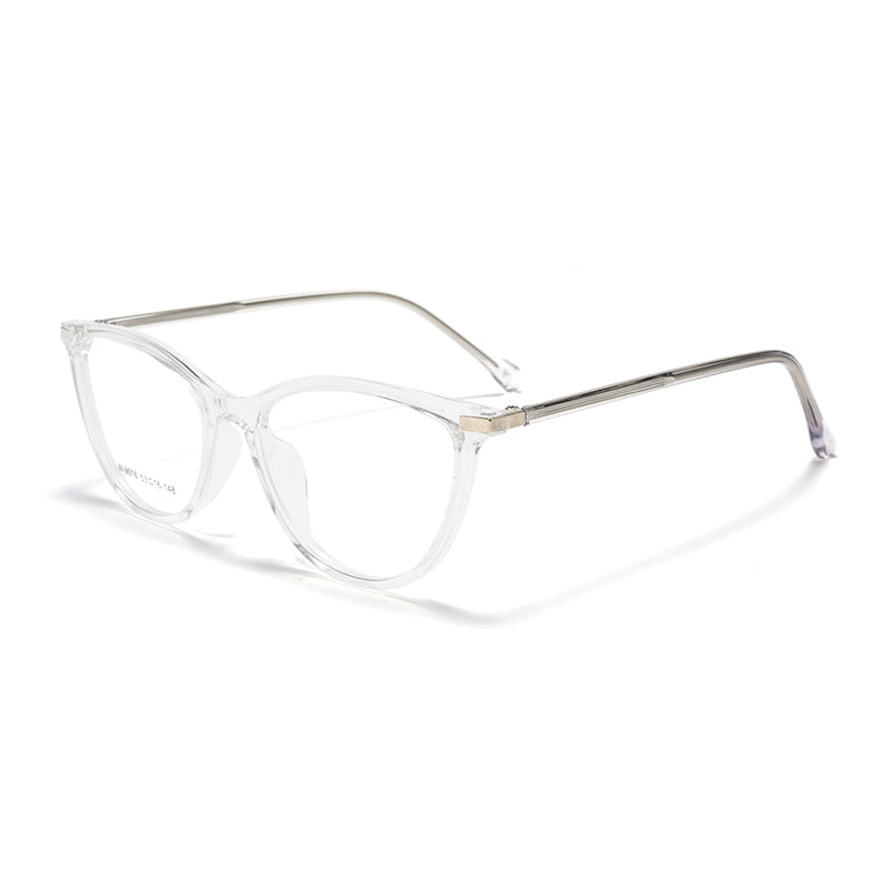 Women’s Cat Eye Round Glasses – Plastic Frame