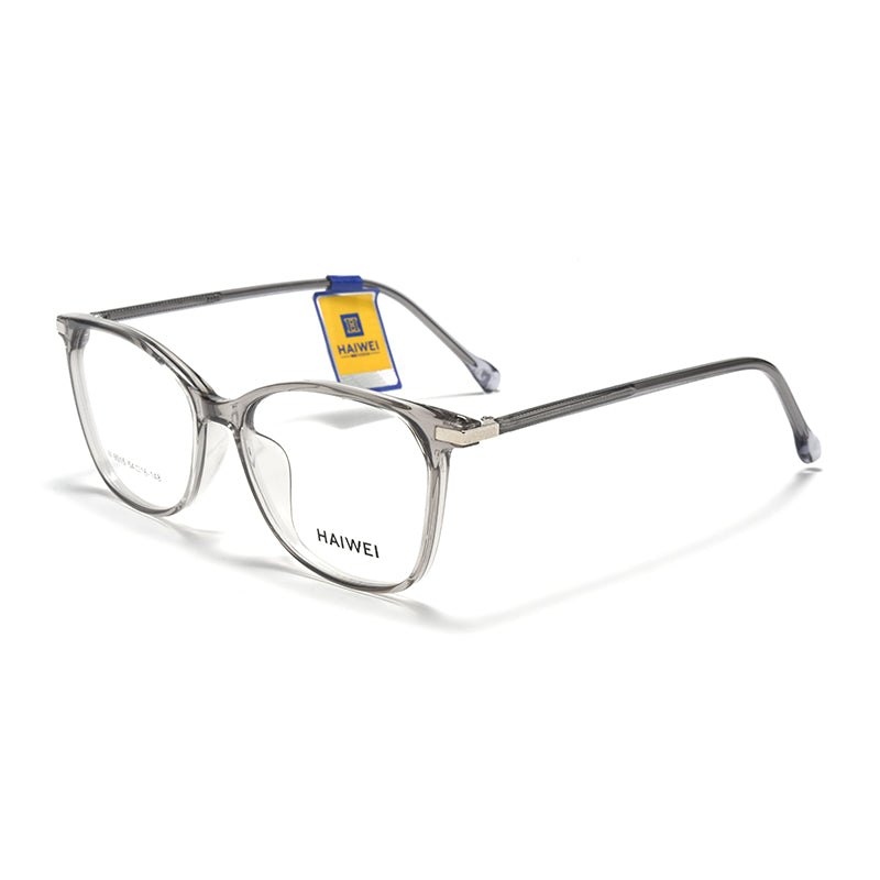 Women’s Ultra-Light Cat Eye Square Glasses – Plastic Frame