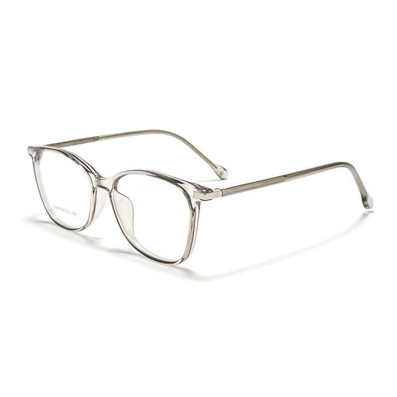 Women’s Ultra-Light Cat Eye Square Glasses – Plastic Frame