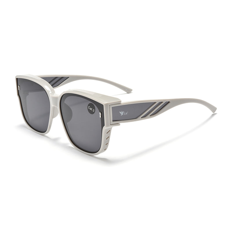 Square Polarized Sunglasses – Plastic Frame – Unisex