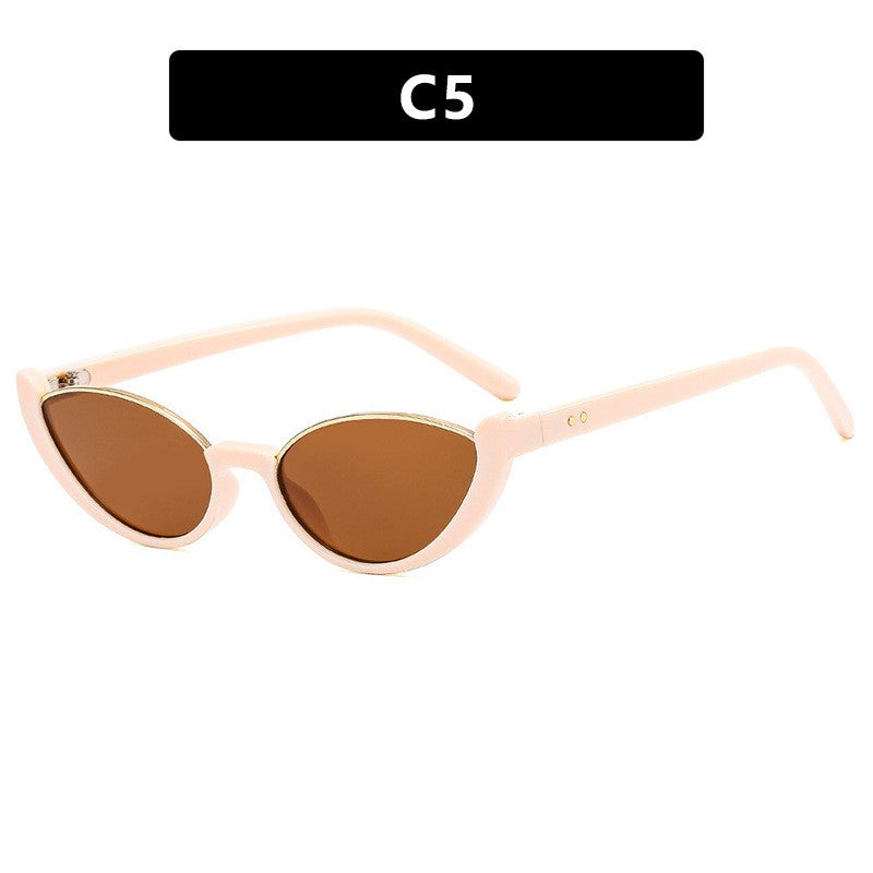 Small Cat Eye Sunglasses – Plastic Frame