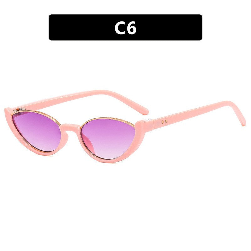 Small Cat Eye Sunglasses – Plastic Frame