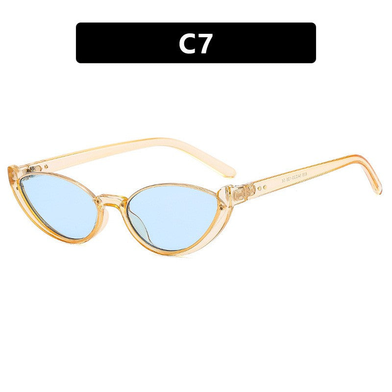 Small Cat Eye Sunglasses – Plastic Frame