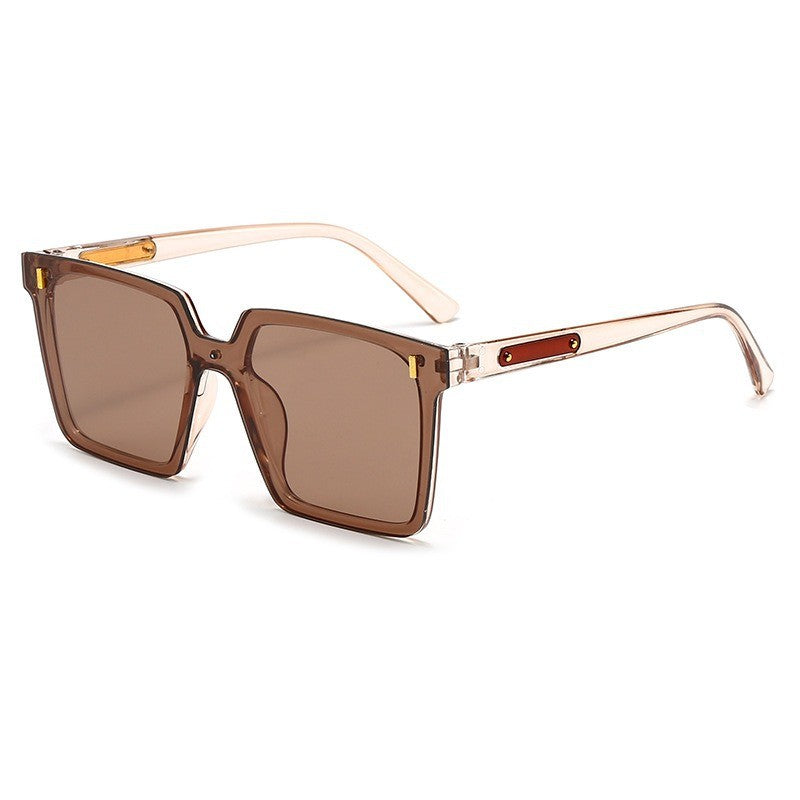 Square Plastic Frame Sunglasses – 3 Colors