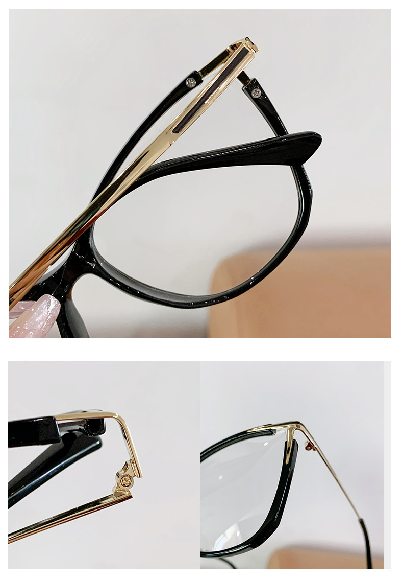 Women's Cat Eye Transition Glasses – Gold Frame