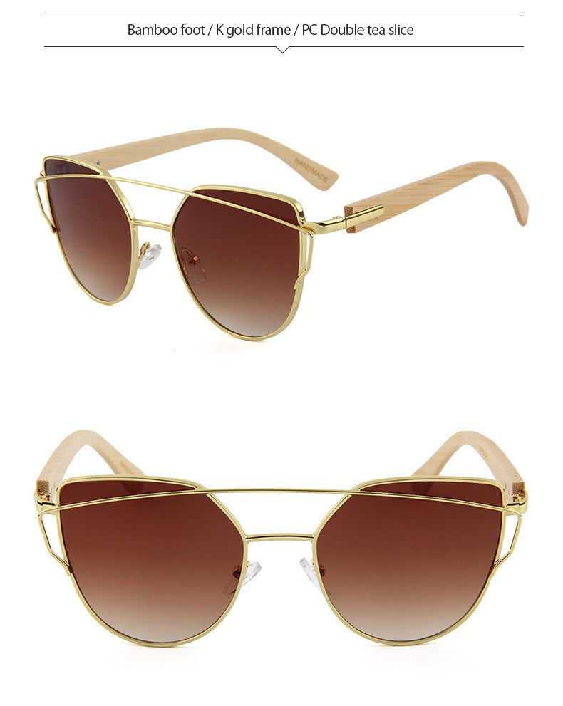 Bamboo Sunglasses Unisex - Multi Color