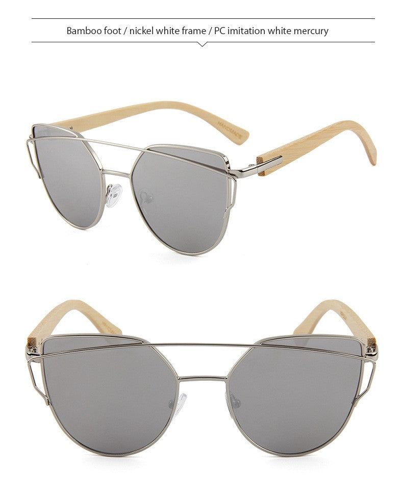 Bamboo Sunglasses Unisex - Multi Color