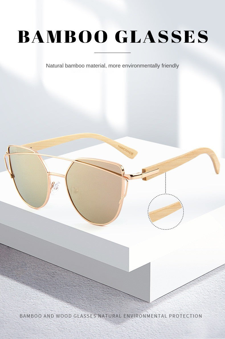 Bamboo Sunglasses Unisex - Multi Color