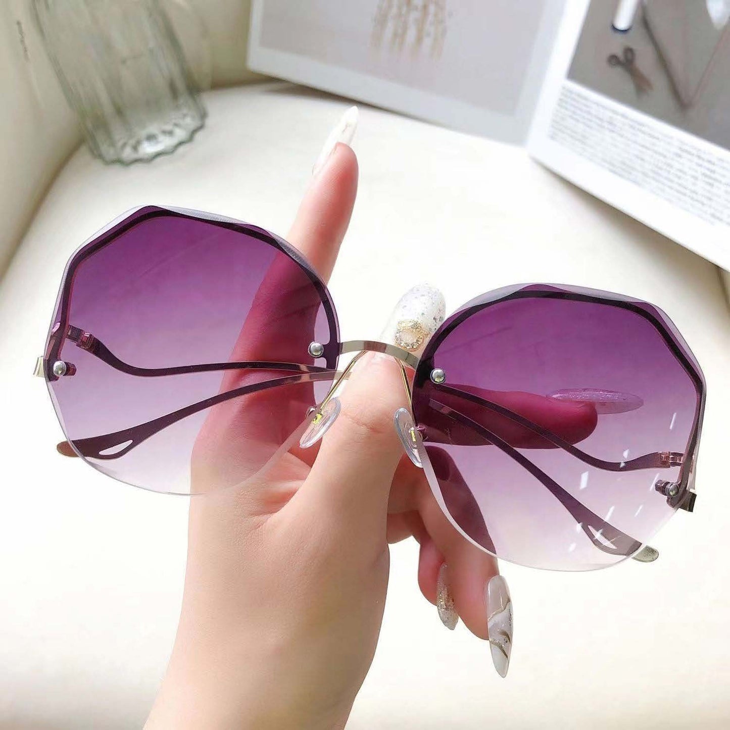 Storage Emulated Glasses | Futuristic Minimal Eyewear | My Glasses Store