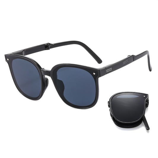 113_C1_Folding_Grey_Plastic_Frame_Sunglasses
