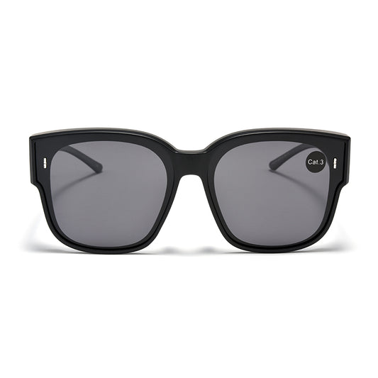 Square Polarized Sunglasses – Plastic Frame – Unisex