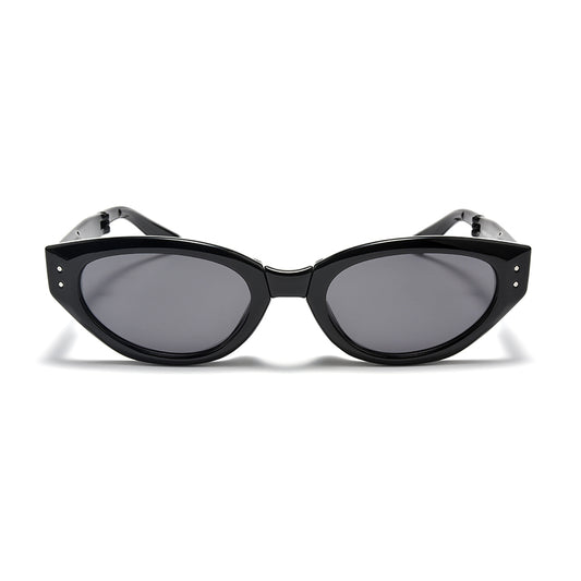 Women’s Cat Eye Folding Sunglasses – Small Plastic Frame