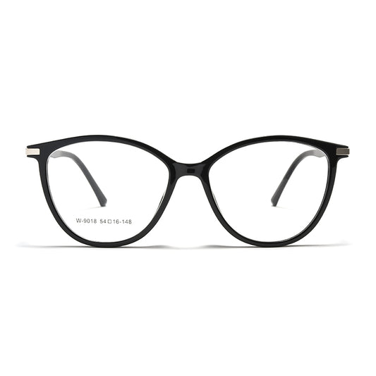 Women’s Ultra-Light Cat Eye Glasses – Plastic Frame