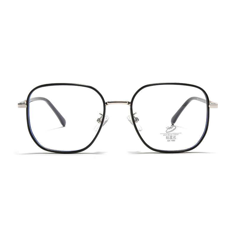 Women’s Oversized Anti-Blue Light Glasses – Plastic Frame