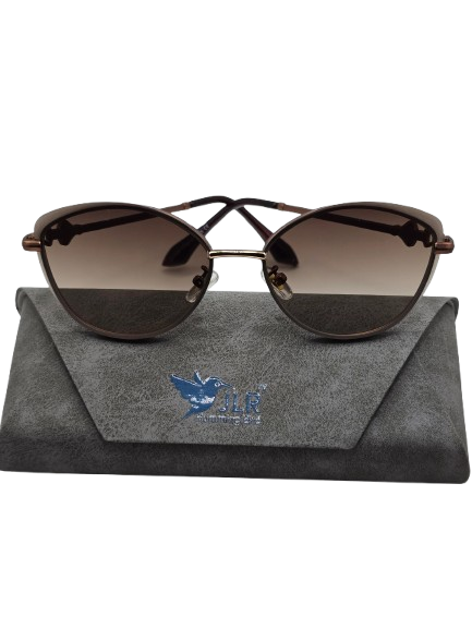 Women Rimless Cat-Eye Sunglasses – Luxury Design