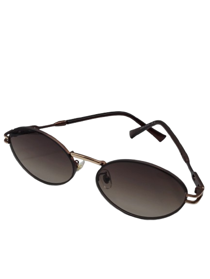 Retro Double Bridge Pilot Sunglasses – Gradient Lenses – Unisex