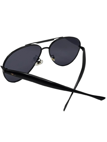 Black Aviator Sunglasses – Classic Style – Outlet Special