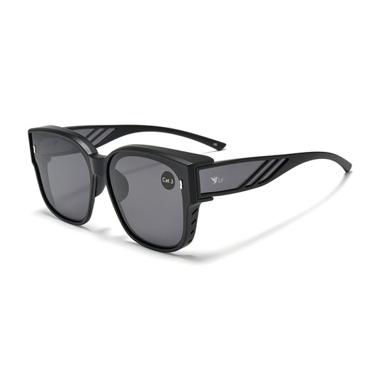 Square Polarized Sunglasses – Plastic Frame – Unisex