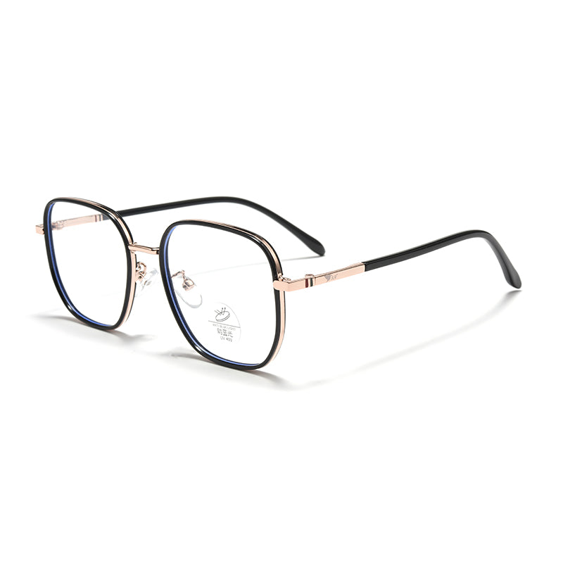 Women’s Oversized Anti-Blue Light Glasses – Plastic Frame