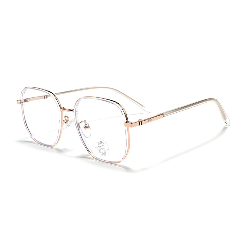 Women’s Oversized Anti-Blue Light Glasses – Plastic Frame