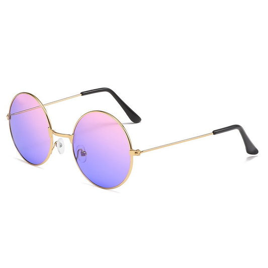 7001_C2_Round_Metal_Gold_Purple_Sunglasses
