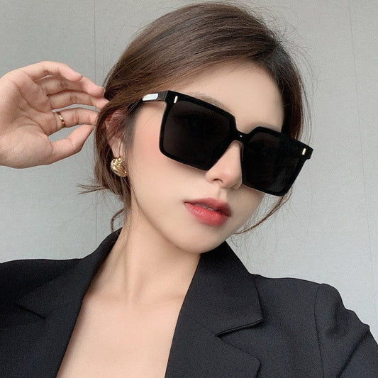 Square Plastic Frame Sunglasses – 3 Colors